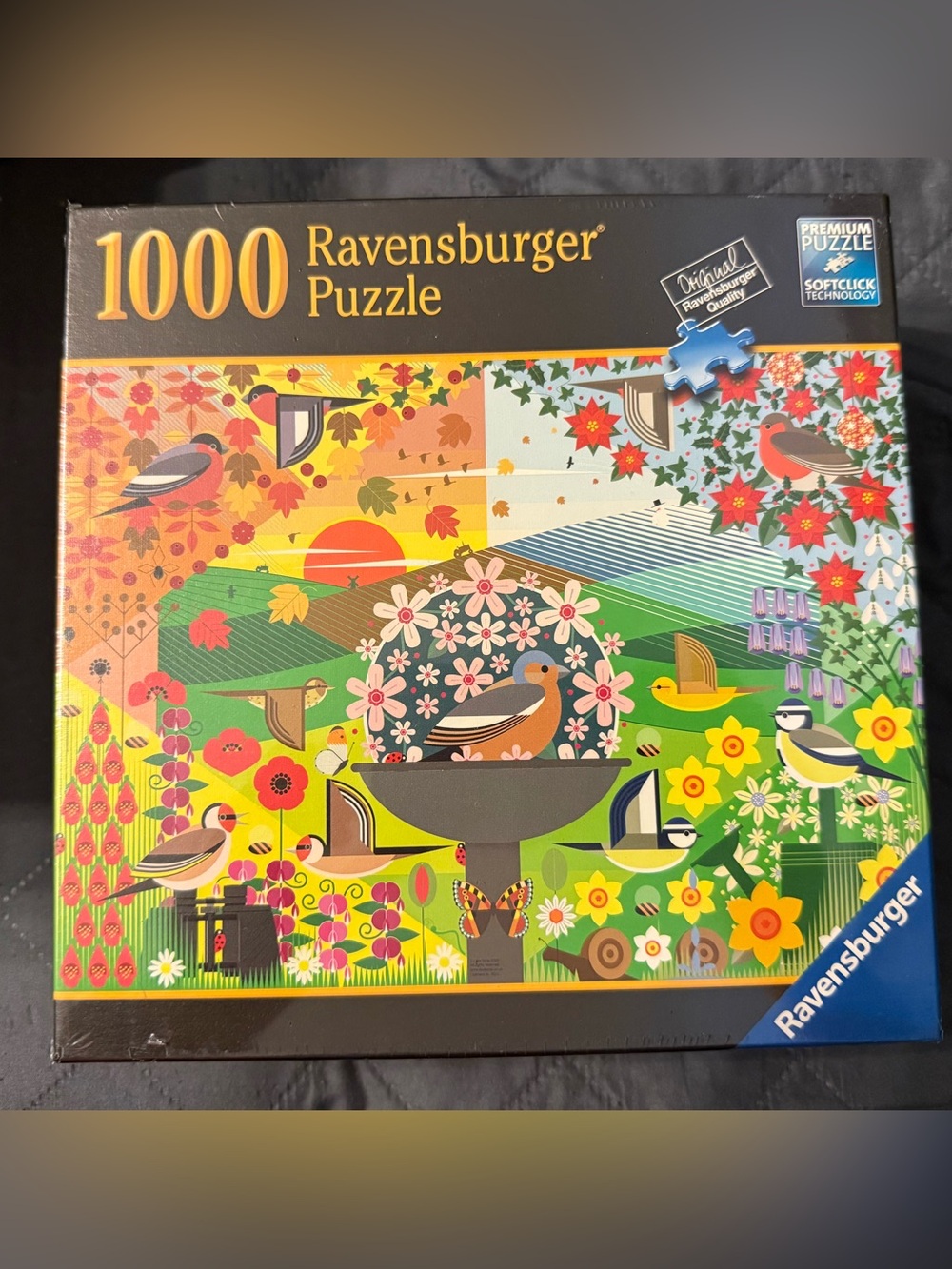 Ravensburger Birdie Seasons 1000-Piece Jigsaw Puzzle NIB